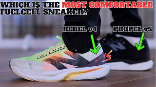 New Balance FuelCell Propel v5 vs Rebel v4 Comparison [upl. by Merola]