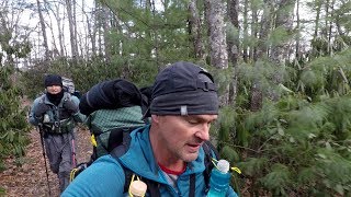 Linville Gorge Backpacking  Jan 2018 [upl. by Narrad]