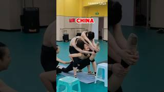 CHINE VS FRANCE  LES MOMENTS LES PLUS CHOQUANTS gym souplesse [upl. by Namya951]