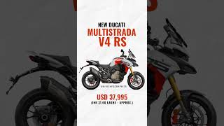 New Ducati Multistrada V4 RS Unleashed 🔥 [upl. by Nrehtak733]