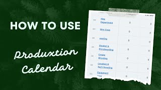 “Streamline Your Projects with Studiovity’s Powerful Production Calendar Module” [upl. by Ruelle931]