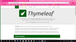 SpringMVC  Thymeleaf  using XML [upl. by Weinman944]