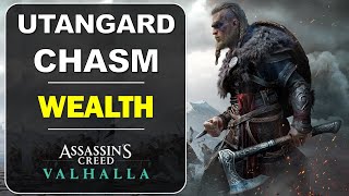 Utangard Chasm Wealth chest Locations  Asgard Tear Stones  Assassins Creed Valhalla [upl. by Ataga]