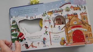 Usborne PEEP INSIDE CHRISTMAS [upl. by Gristede795]