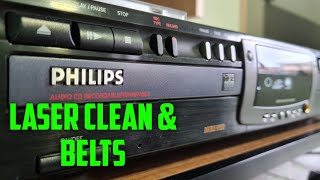 Philips CDR775 CD Player  Recorder  Doesnt Want to Play Discs [upl. by Cul]