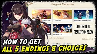 Beidou Hangout Event All 5 Endings amp Choices in Genshin Impact When the Crux Shines Bright [upl. by Allana227]