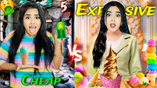 Cheapest Vs Most Expensive ICE CREAM 😱 Rs5 Vs Rs 21000 🤮 [upl. by Hildy]