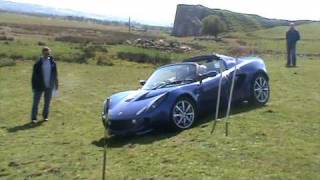 Nick Pollitt Lotus Elise at the Angelsey Car Trial [upl. by Erdnaed]