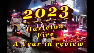 Hazleton City Pa Fire 2023 Year End In Review [upl. by Caryn]