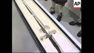 Sword said to be used by William Wallace goes on show [upl. by Trbor]