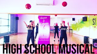 High School Musical Getcha Head In The Game Dance Routine  Dance 2 Enhance Academy [upl. by Doownil]