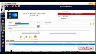 Sistema de Ventas y control de Inventarios hecho en Visual Studio  2022 [upl. by Lehcsreh]