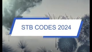 STB EMU New Codes 20242025 stb stbcode iptv iptvsmater [upl. by Adorl]