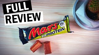 Mars Protein Bar As Good As The Real Deal  FULL DETAILED REVIEW [upl. by Aneertak]