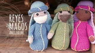 Tutorial Belén Amigurumi Part 4 Reyes Magos Nativity English subtitles [upl. by Bab153]