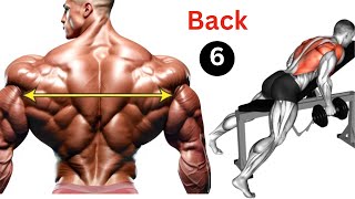 6 Best Exercises To Build Back Workout At The Gym [upl. by Hait]