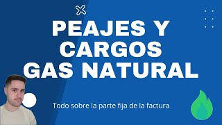 Peajes y Cargos Gas Natural 2022  Que es precios como cambiarse y mas [upl. by Einittirb]