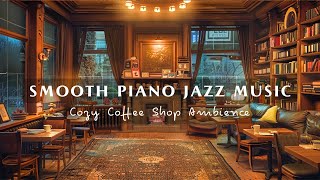 Relaxing Jazz Music in Cozy Coffee Shop Ambience☕Soft Jazz Instrumental Music for Work Study Focus [upl. by Riatsala]