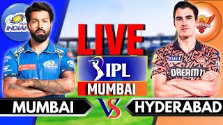 IPL 2024 Live MI vs SRH Live Match  IPL Live Score amp Commentary  Mumbai vs Hyderabad Live Match [upl. by Moselle]