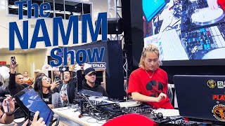 DJ RENA at NAMM Show 2024 [upl. by Leitman]