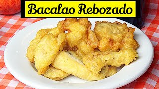 Bacalao Rebozado en Tempura  Extra Crujiente [upl. by Isolt280]