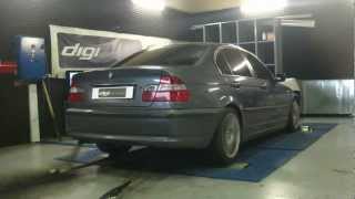 Reprogrammation Moteur  BMW E46 320d 150cv  185cv Dyno Digiservices Paris [upl. by Atimad]