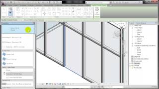 REVIT Como colocar una Puerta en un Curtain Wall [upl. by Novikoff]