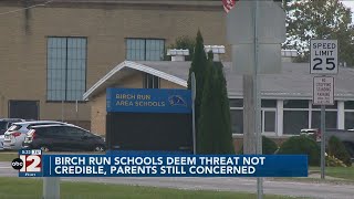 Birch Run school threat deemed not credible but parents concerned [upl. by Naoh]