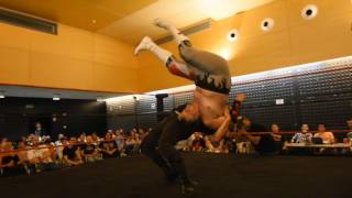 SPANISH PRO WRESTLING Ruky vs Astiles INMORTALES [upl. by Gibert]