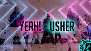 YEAH  Usher  Choreography by Alex Dudea  URBAN DANCE TERRA  Escuela de Baile  Teruel [upl. by Lesli]