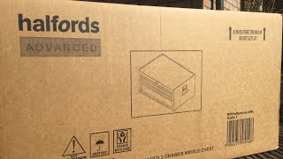 Halfords Advanced Tool Chest Unboxing I may need some help [upl. by Leibarg]