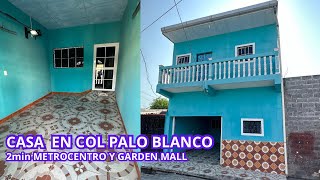 SE VENDE CASA COL PALO BLANCO2 MIN DE METROCENTROWSAPP 1 938 444 0707 [upl. by Arbba952]