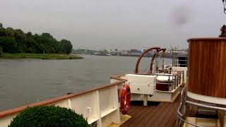 Travelling along the River Rhine Germany  Uniworld River Cruise [upl. by Aurlie]