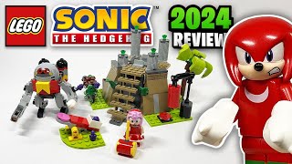 LEGO Knuckles and the Master Emerald Shrine 76998  2024 EARLY Set Review [upl. by Beacham]