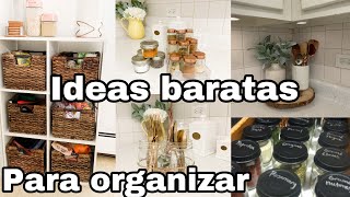 IDEAS PARA ORGANIZAR LA COCINA  COMO ORGANIZAR UNA COCINA PEQUEÑA 2021 SIN GASTAR MUCHO DINERO 💰 [upl. by Attenra]