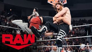 Bron Breakker again takes out Sami Zayn Raw highlights July 22 2024 [upl. by Frangos]