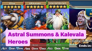 Empires amp Puzzles Hero Analysis amp Astral Summons  🧊Otso amp Costumes 🍀 Väinämöinen  🔥Ukkonen [upl. by Strephon527]