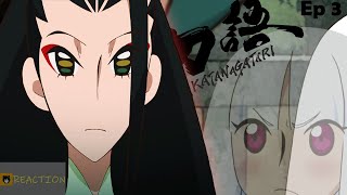 Jayce Reacts  Katanagatari Ep 3  CurePoison [upl. by Neltiak]