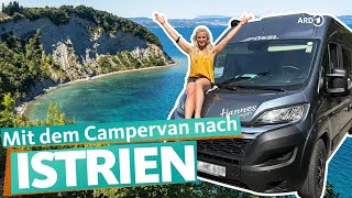 Italien Slowenien Kroatien Mit dem Campervan nach Istrien  ARD Reisen [upl. by Seadon]