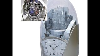 Rhythm twilight castle musical mantle clock [upl. by Stephana]