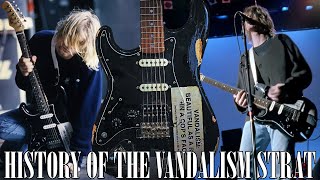 History of The Most Dangerous Guitar Kurt Cobains Vandalism Strat  Nirvana Guitar History Ep 8 [upl. by Yanffit]