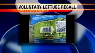 Voluntary recall of Tanimura amp Antle Romaine Lettuce [upl. by Junius299]