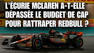 MCLAREN A TRICHÉ EN DÉPASSANT LE BUDGET DE CAP EN 2023  😱 f1 formule1 actuf1 actualitésf1 [upl. by Eveineg]