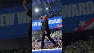 Kamala Harris Campaigns In North Carolina Wearing Chucks and Pearls [upl. by Annairdna]