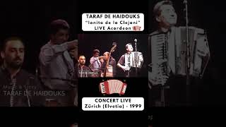 Ionita de la Clejani 🎹 LIVE la Acordeon 1999 shorts clejani tarafdehaidouks acordeon live [upl. by Picker]