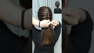 Braid hairstyles for short hair 🌸🌸 Stylish hairstyle hairstyle for girls 🌸 [upl. by Baseler]