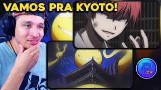 ERA PRA SER UMA VIAGEM ESCOLAR  Assassination Classroom 1x07 REACT [upl. by Allekim]