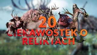 20 CIEKAWOSTEK O RELIKTACH  WIEDŹMIN [upl. by Kast529]