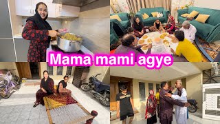 Mery mama mami agye  chicken pulao recipe  Sitara yaseen vlog [upl. by Wendy]