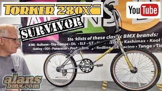 Alans BMX 1983 Torker 280X Survivor BMX Bike Deep Dive [upl. by Adiari]